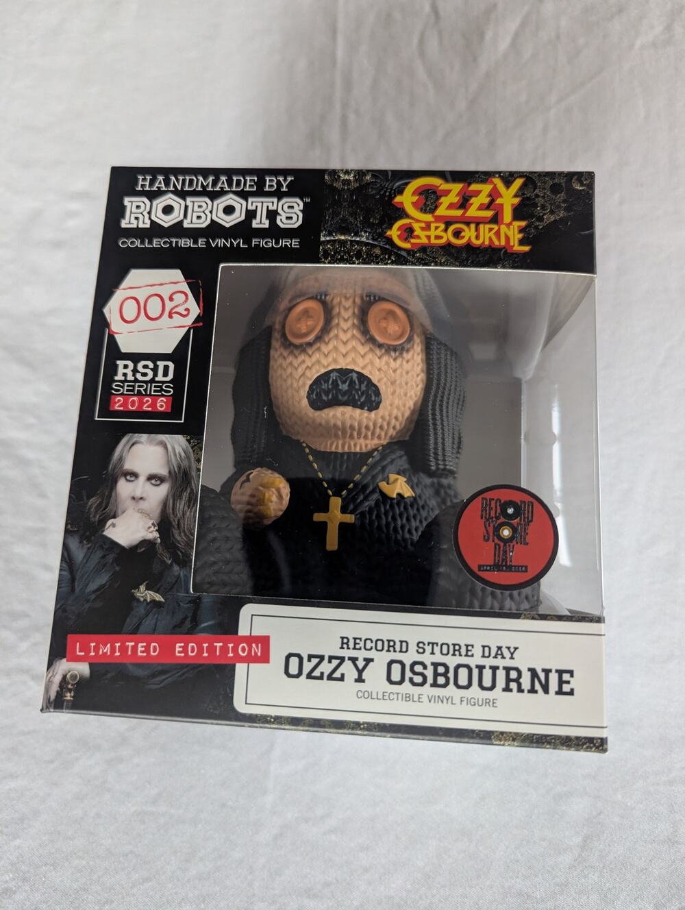 Ozzy Osbourne Vinyl Figure Handmade By Robots Rsd 2026 Limited 002